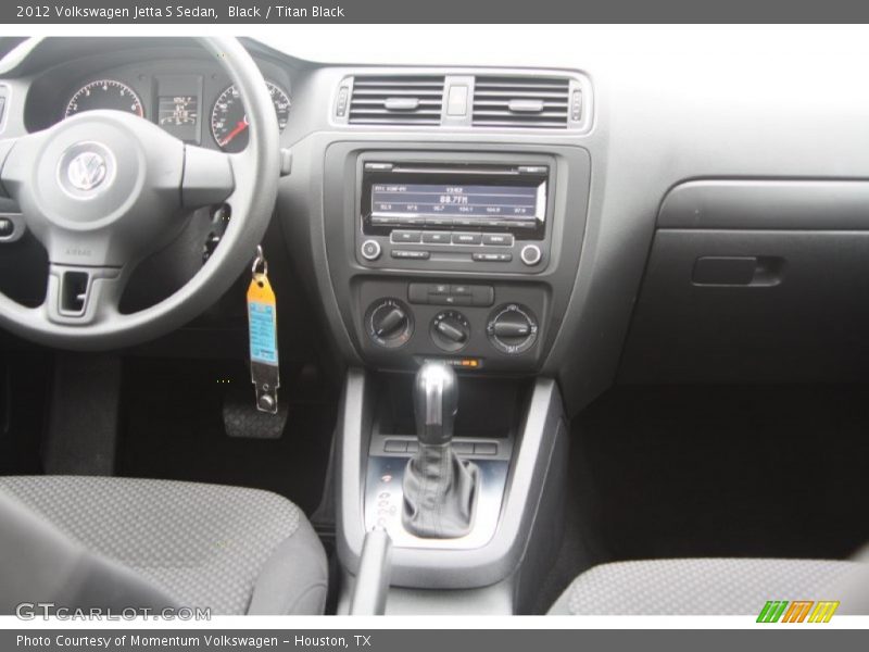 Black / Titan Black 2012 Volkswagen Jetta S Sedan