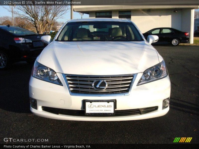 Starfire White Pearl / Parchment 2012 Lexus ES 350