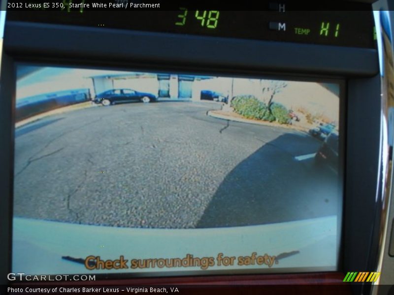 Starfire White Pearl / Parchment 2012 Lexus ES 350