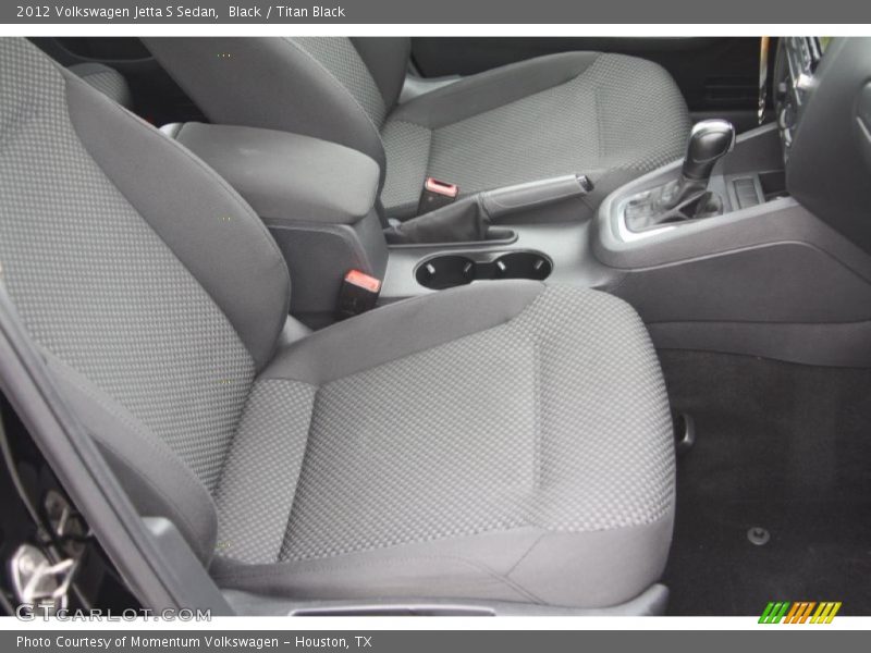 Black / Titan Black 2012 Volkswagen Jetta S Sedan