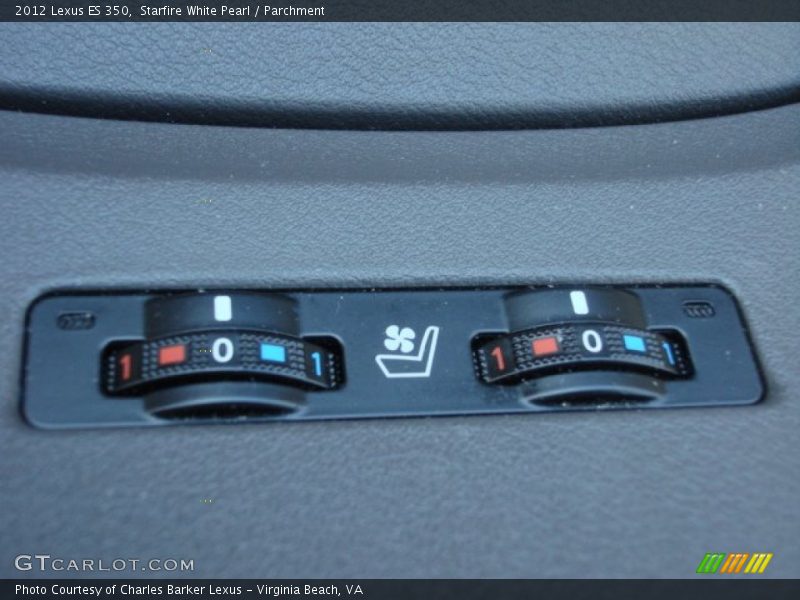 Starfire White Pearl / Parchment 2012 Lexus ES 350