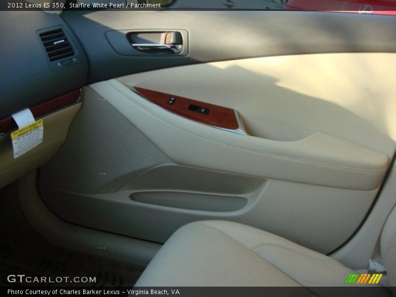 Starfire White Pearl / Parchment 2012 Lexus ES 350