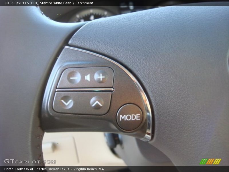 Starfire White Pearl / Parchment 2012 Lexus ES 350