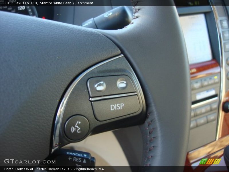 Starfire White Pearl / Parchment 2012 Lexus ES 350