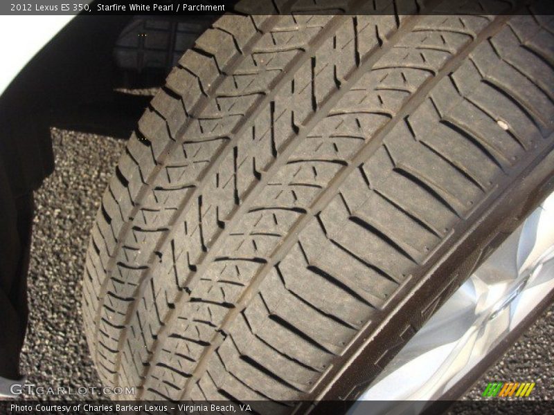 Starfire White Pearl / Parchment 2012 Lexus ES 350