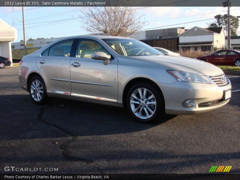 Satin Cashmere Metallic / Parchment 2012 Lexus ES 350