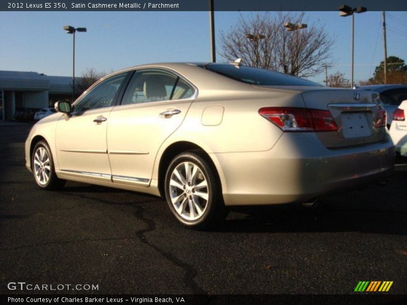 Satin Cashmere Metallic / Parchment 2012 Lexus ES 350