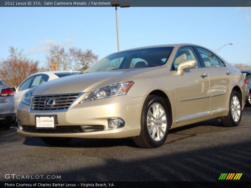 Satin Cashmere Metallic / Parchment 2012 Lexus ES 350