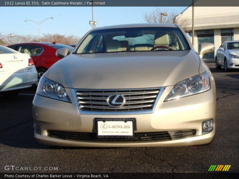 Satin Cashmere Metallic / Parchment 2012 Lexus ES 350