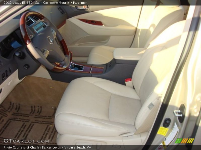 Satin Cashmere Metallic / Parchment 2012 Lexus ES 350