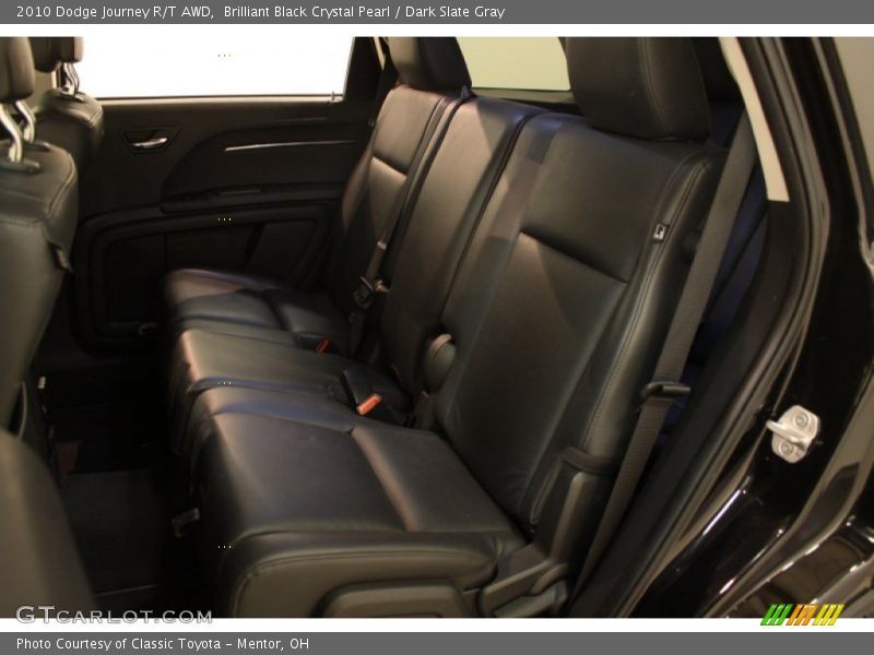 Brilliant Black Crystal Pearl / Dark Slate Gray 2010 Dodge Journey R/T AWD