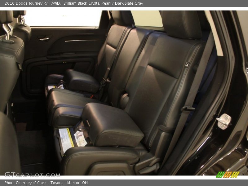 Brilliant Black Crystal Pearl / Dark Slate Gray 2010 Dodge Journey R/T AWD