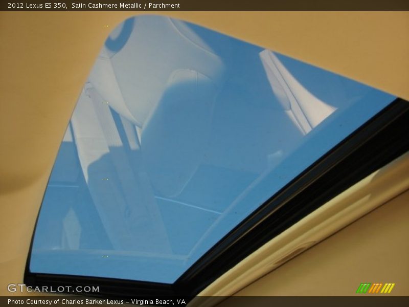 Satin Cashmere Metallic / Parchment 2012 Lexus ES 350