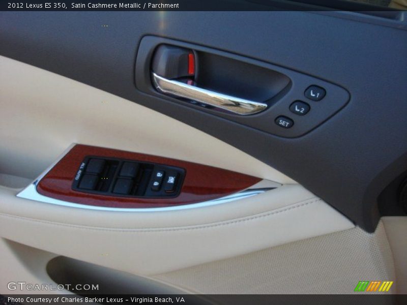 Satin Cashmere Metallic / Parchment 2012 Lexus ES 350