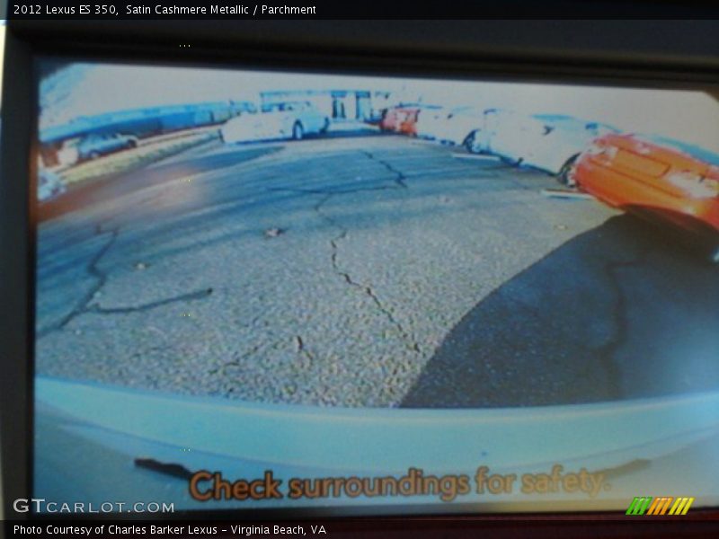 Satin Cashmere Metallic / Parchment 2012 Lexus ES 350