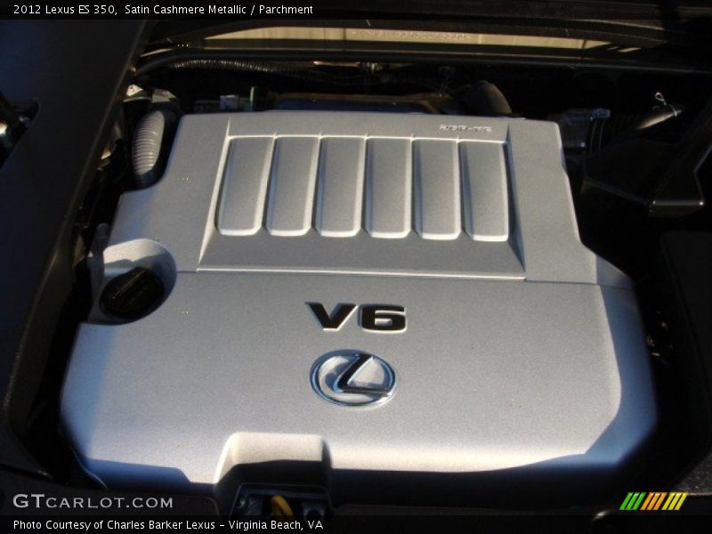 Satin Cashmere Metallic / Parchment 2012 Lexus ES 350