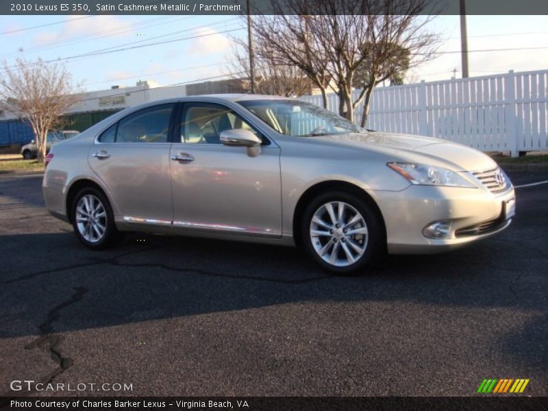 Satin Cashmere Metallic / Parchment 2010 Lexus ES 350