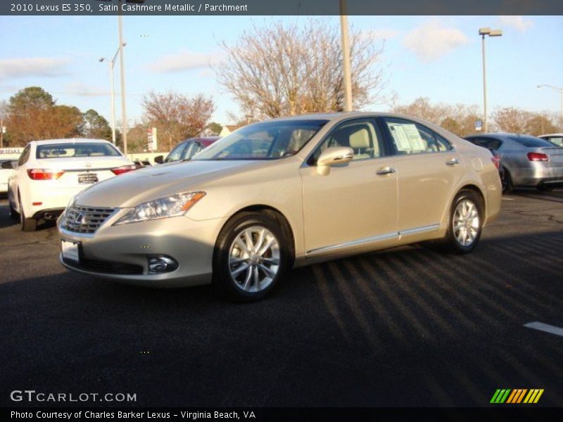 Satin Cashmere Metallic / Parchment 2010 Lexus ES 350