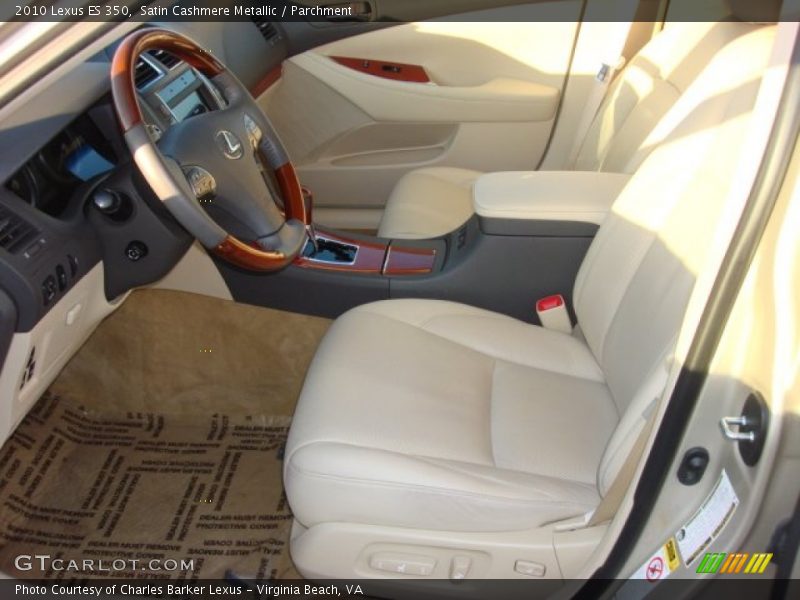 Satin Cashmere Metallic / Parchment 2010 Lexus ES 350