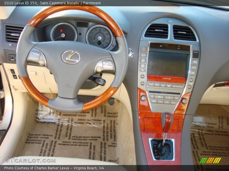 Satin Cashmere Metallic / Parchment 2010 Lexus ES 350