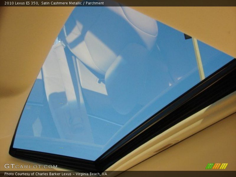 Satin Cashmere Metallic / Parchment 2010 Lexus ES 350