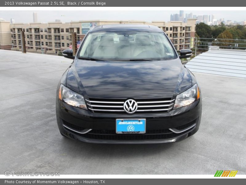Black / Cornsilk Beige 2013 Volkswagen Passat 2.5L SE