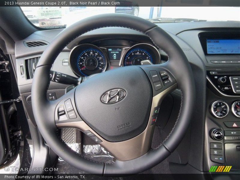 Black Noir Pearl / Black Cloth 2013 Hyundai Genesis Coupe 2.0T