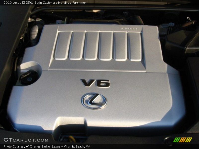 Satin Cashmere Metallic / Parchment 2010 Lexus ES 350