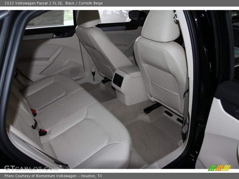 Black / Cornsilk Beige 2013 Volkswagen Passat 2.5L SE