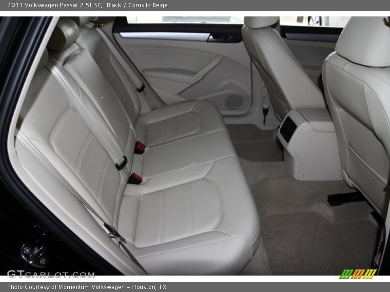 Black / Cornsilk Beige 2013 Volkswagen Passat 2.5L SE