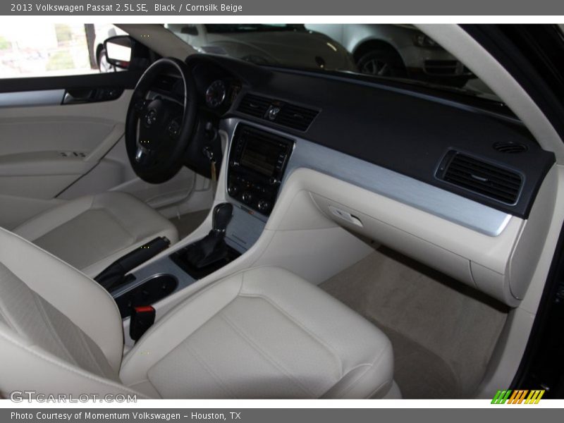 Black / Cornsilk Beige 2013 Volkswagen Passat 2.5L SE