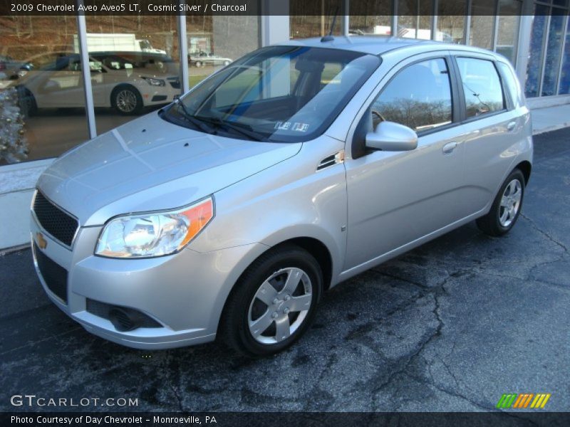 Cosmic Silver / Charcoal 2009 Chevrolet Aveo Aveo5 LT
