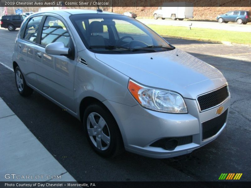 Cosmic Silver / Charcoal 2009 Chevrolet Aveo Aveo5 LT