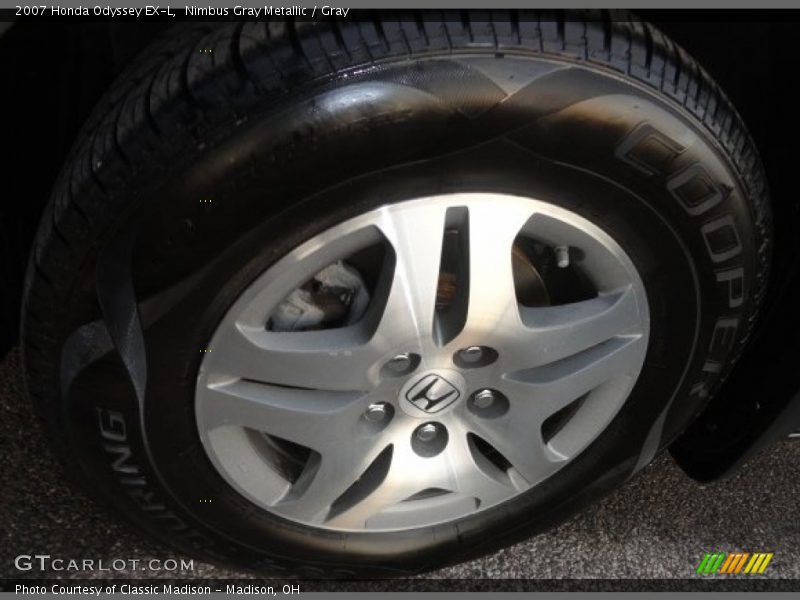 Nimbus Gray Metallic / Gray 2007 Honda Odyssey EX-L