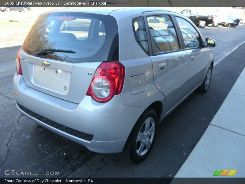 Cosmic Silver / Charcoal 2009 Chevrolet Aveo Aveo5 LT