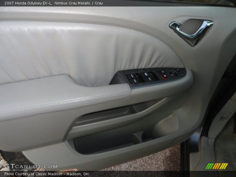 Nimbus Gray Metallic / Gray 2007 Honda Odyssey EX-L