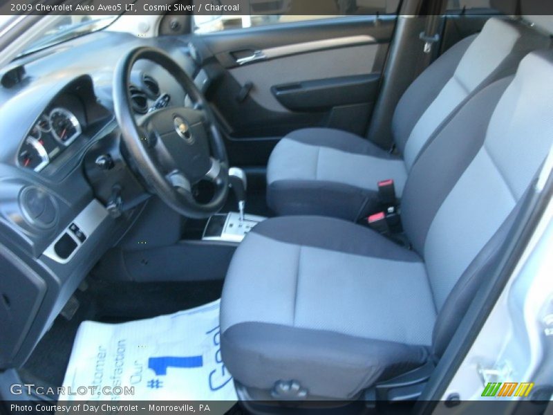 Cosmic Silver / Charcoal 2009 Chevrolet Aveo Aveo5 LT