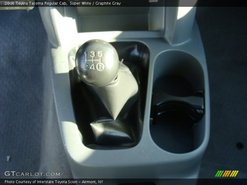 Super White / Graphite Gray 2008 Toyota Tacoma Regular Cab