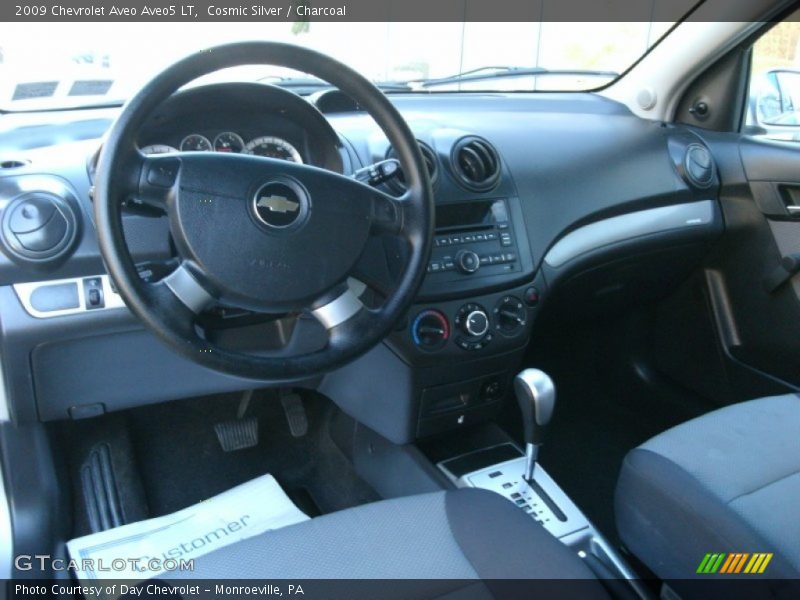 Cosmic Silver / Charcoal 2009 Chevrolet Aveo Aveo5 LT