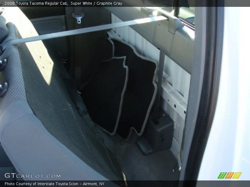 Super White / Graphite Gray 2008 Toyota Tacoma Regular Cab