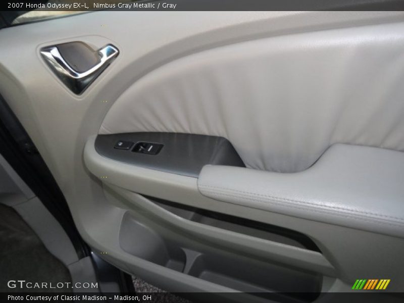 Nimbus Gray Metallic / Gray 2007 Honda Odyssey EX-L