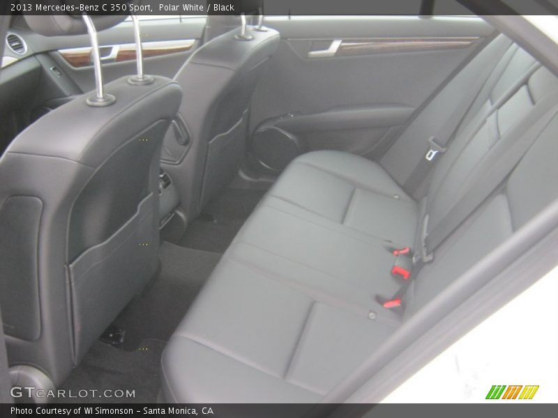 Polar White / Black 2013 Mercedes-Benz C 350 Sport