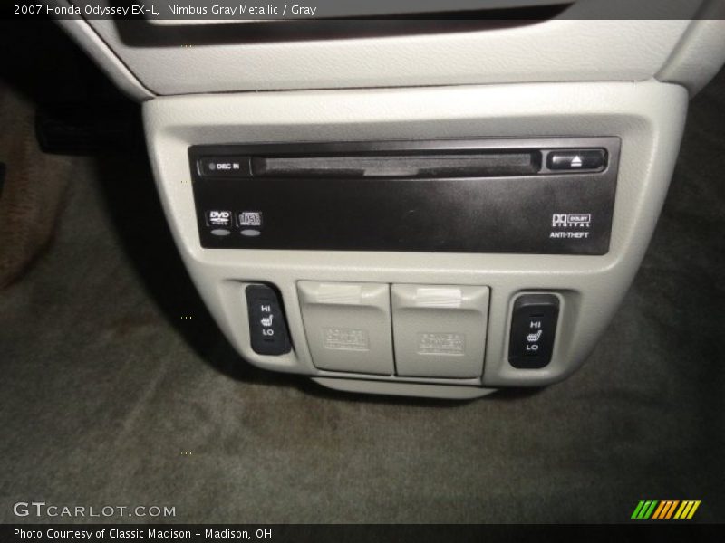 Nimbus Gray Metallic / Gray 2007 Honda Odyssey EX-L