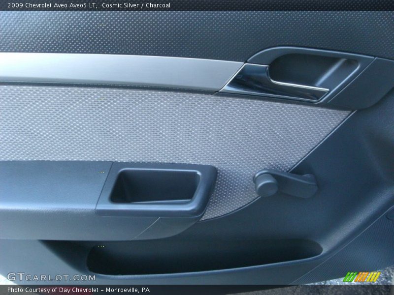 Cosmic Silver / Charcoal 2009 Chevrolet Aveo Aveo5 LT