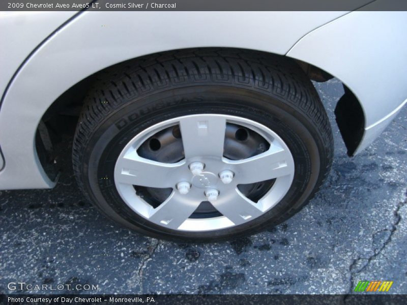 Cosmic Silver / Charcoal 2009 Chevrolet Aveo Aveo5 LT
