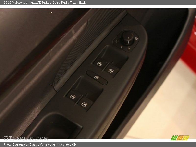 Salsa Red / Titan Black 2010 Volkswagen Jetta SE Sedan