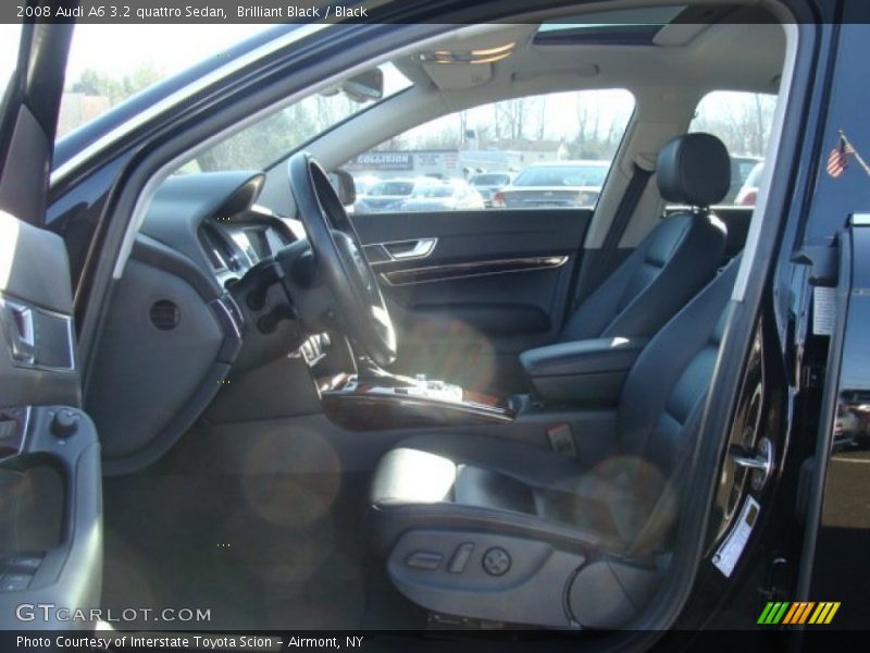 Brilliant Black / Black 2008 Audi A6 3.2 quattro Sedan