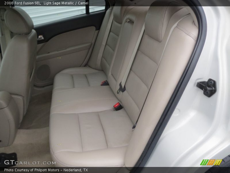 Light Sage Metallic / Camel 2008 Ford Fusion SEL