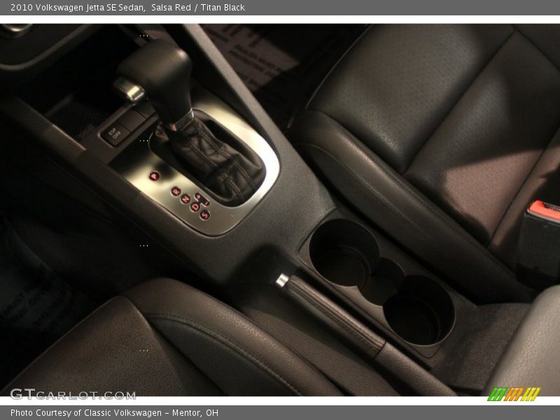 Salsa Red / Titan Black 2010 Volkswagen Jetta SE Sedan
