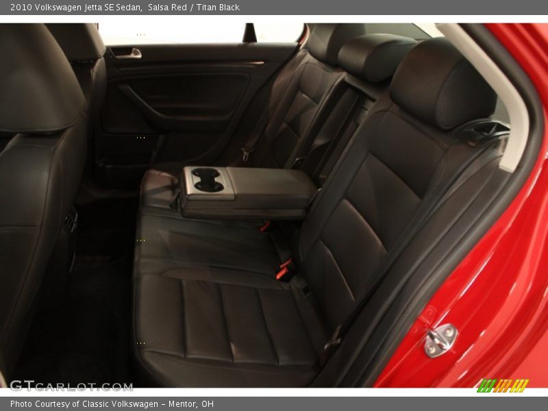 Salsa Red / Titan Black 2010 Volkswagen Jetta SE Sedan